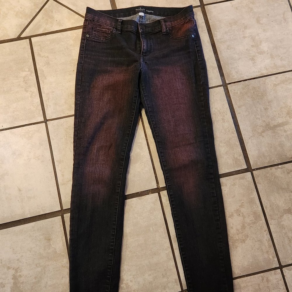 .Tapered Leg Jeggings from SOHO Jeans